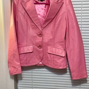 Black Rivet Pink Tailored Blazer